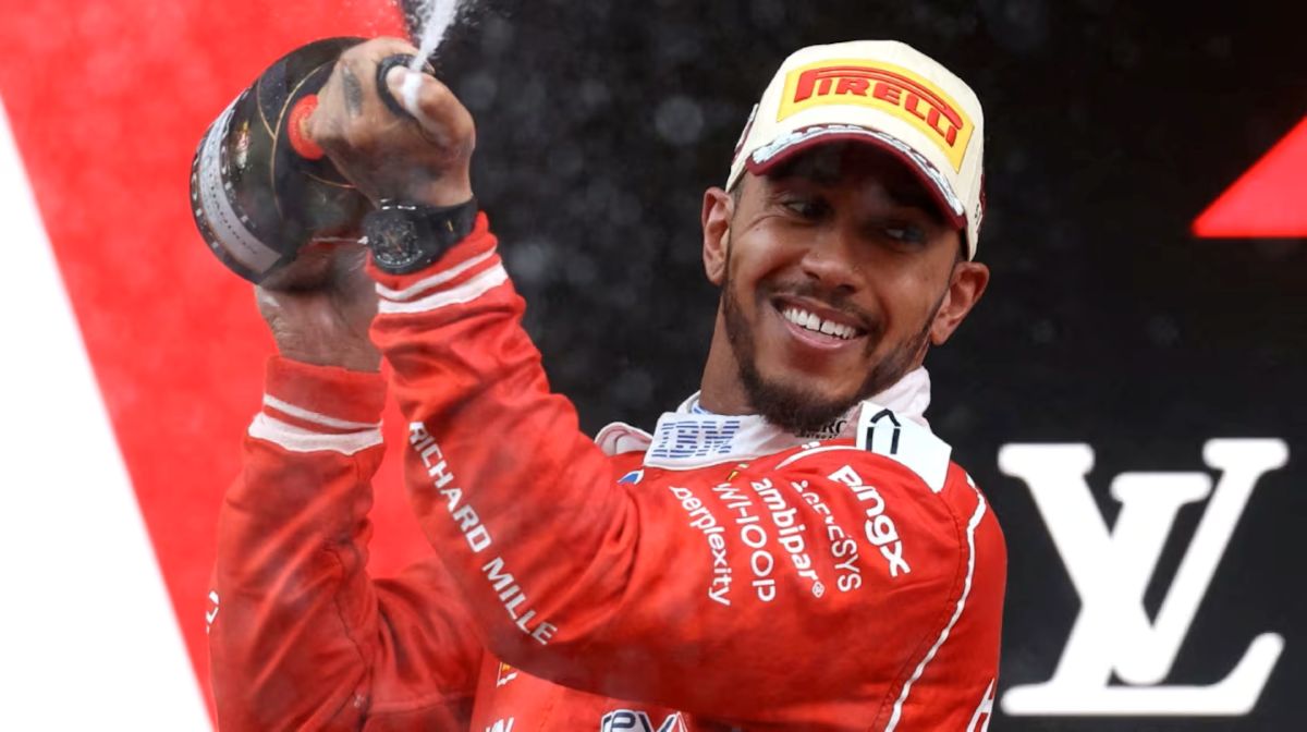Lewis Hamilton gana con Ferrari el Gran Premio de F1 en Barcelona