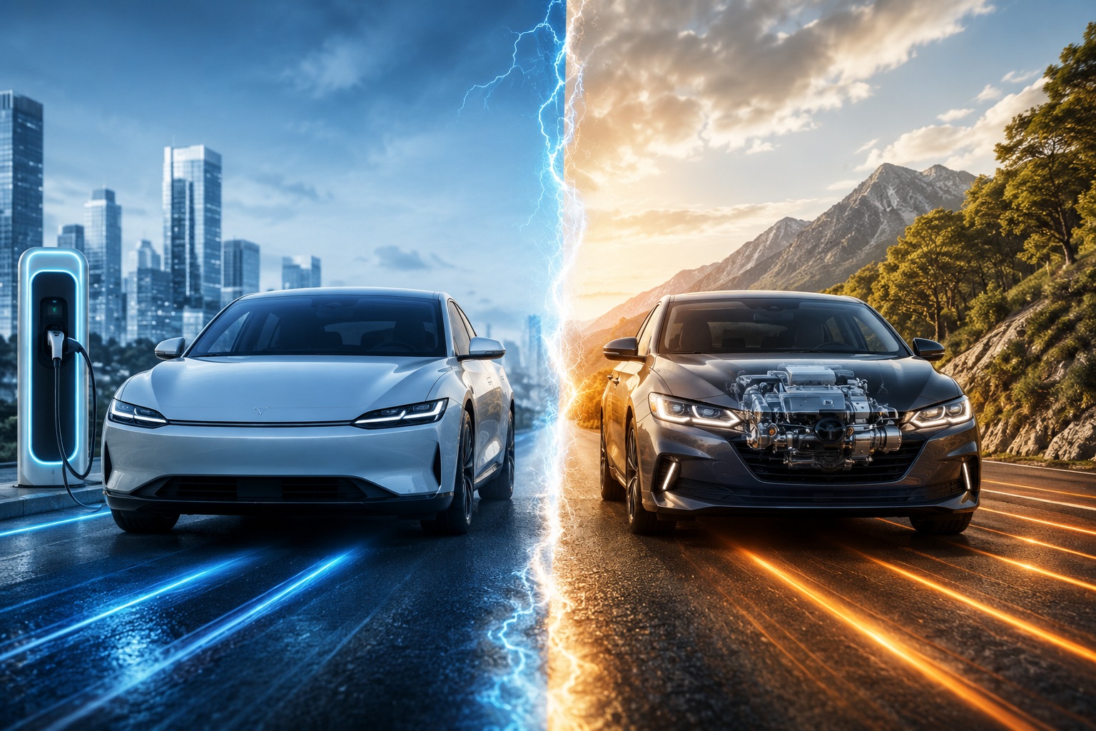 Vehículo eléctrico vs. híbrido: ¿Qué prefieren realmente los compradores?