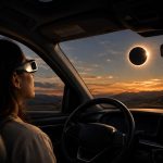 ¿Es seguro ver el eclipse a través del parabrisas?