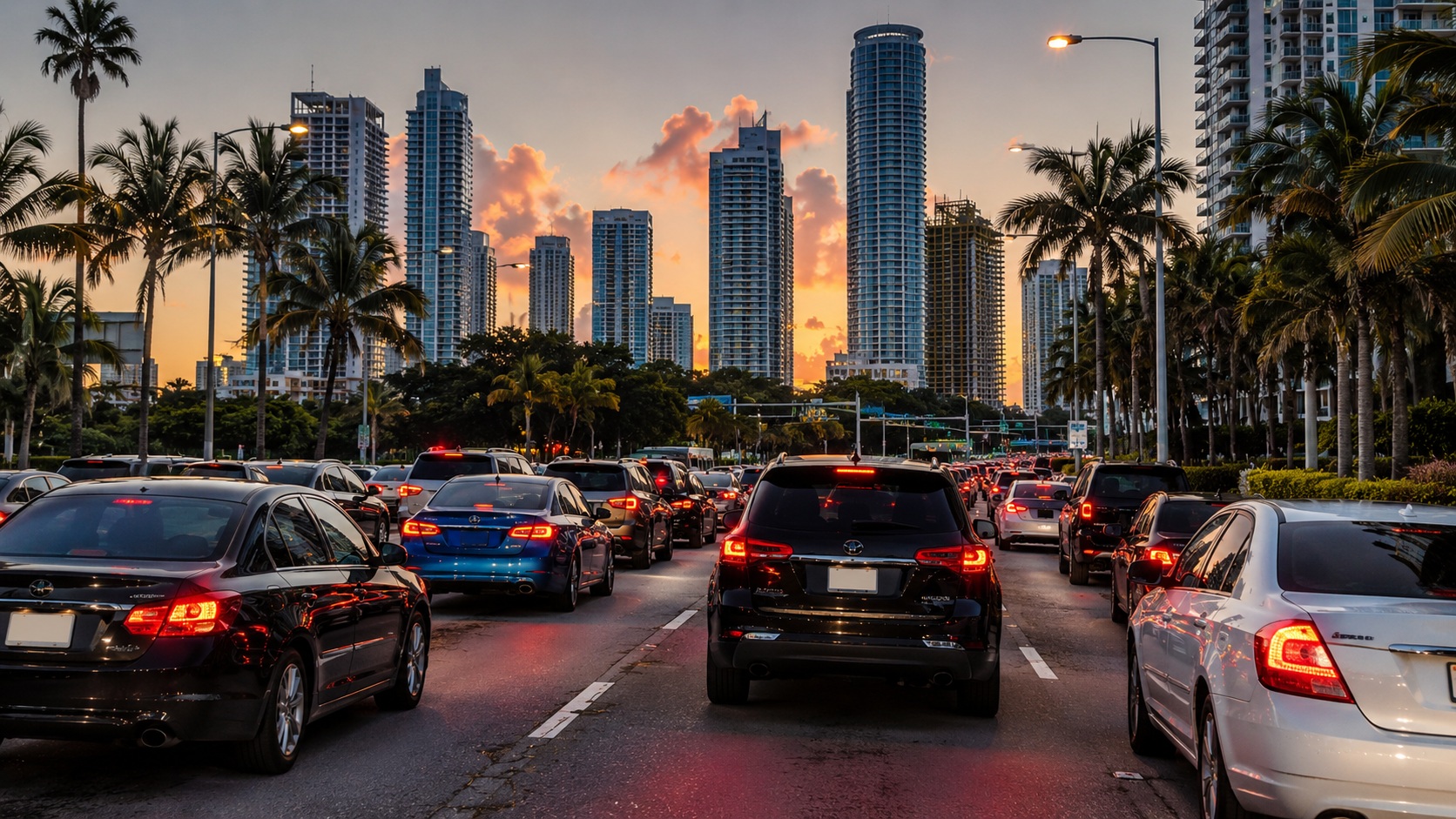 EE.UU. ¿Cuáles son las horas que ocurren más accidentes de tránsito en Miami?