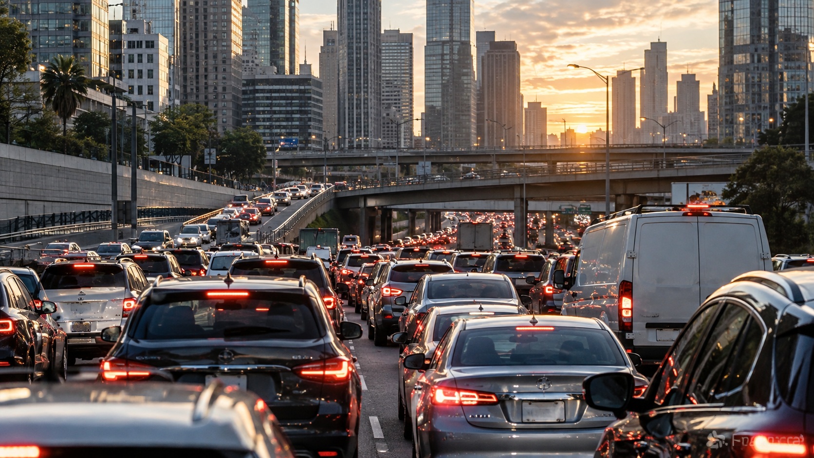 EE.UU. ¿Cuáles son las ciudades donde los conductores pierden más tiempo atrapados en el tráfico?