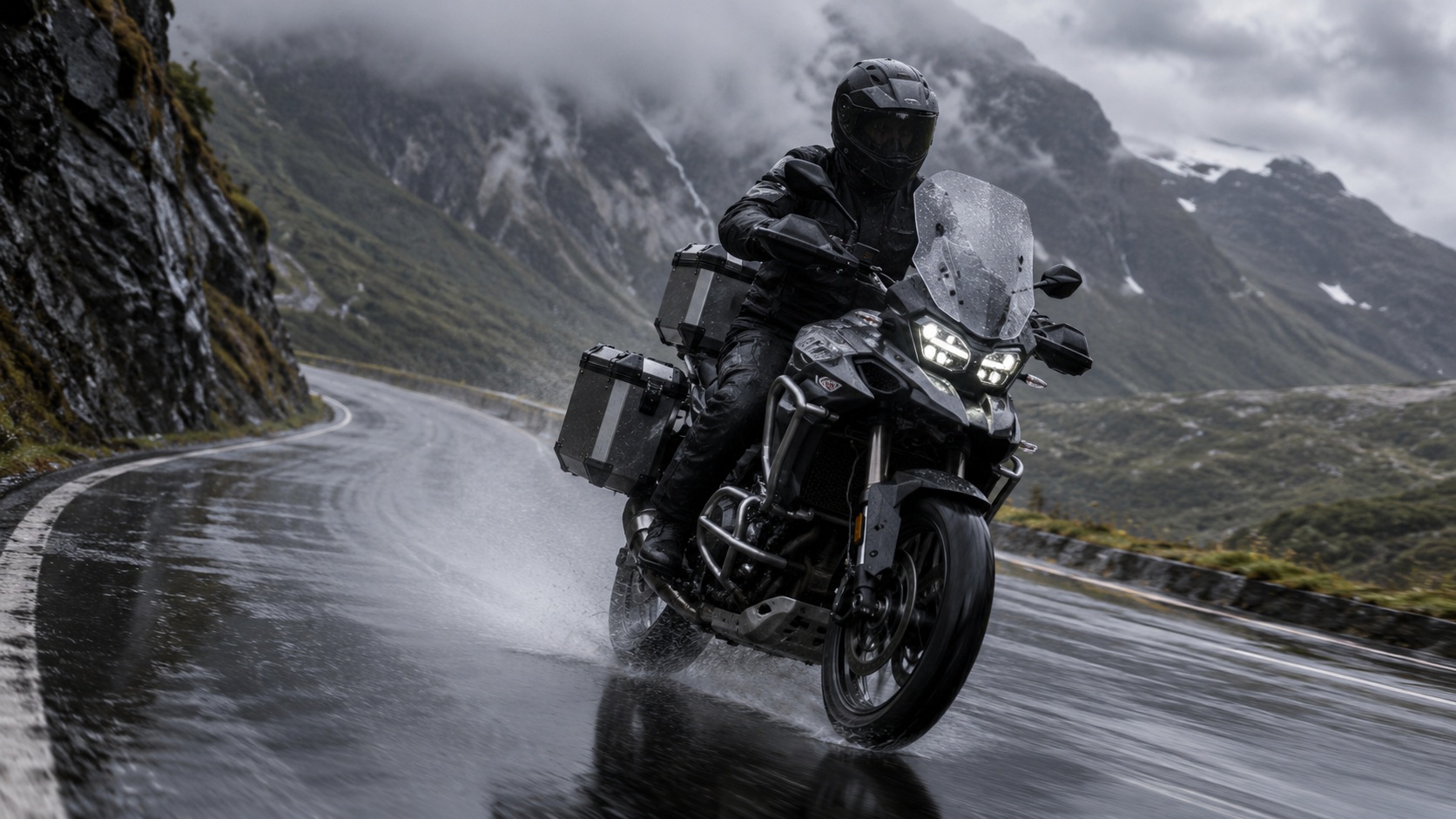 ¿Cuáles son las 5 motocicletas más recomendables para conducir bajo lluvia y clima cambiante?