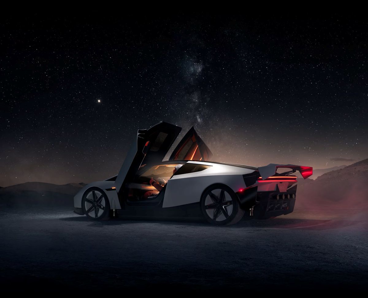 Elon Musk presentó el Tesla Roadster, que puede volar…bueno, eso dice Musk…