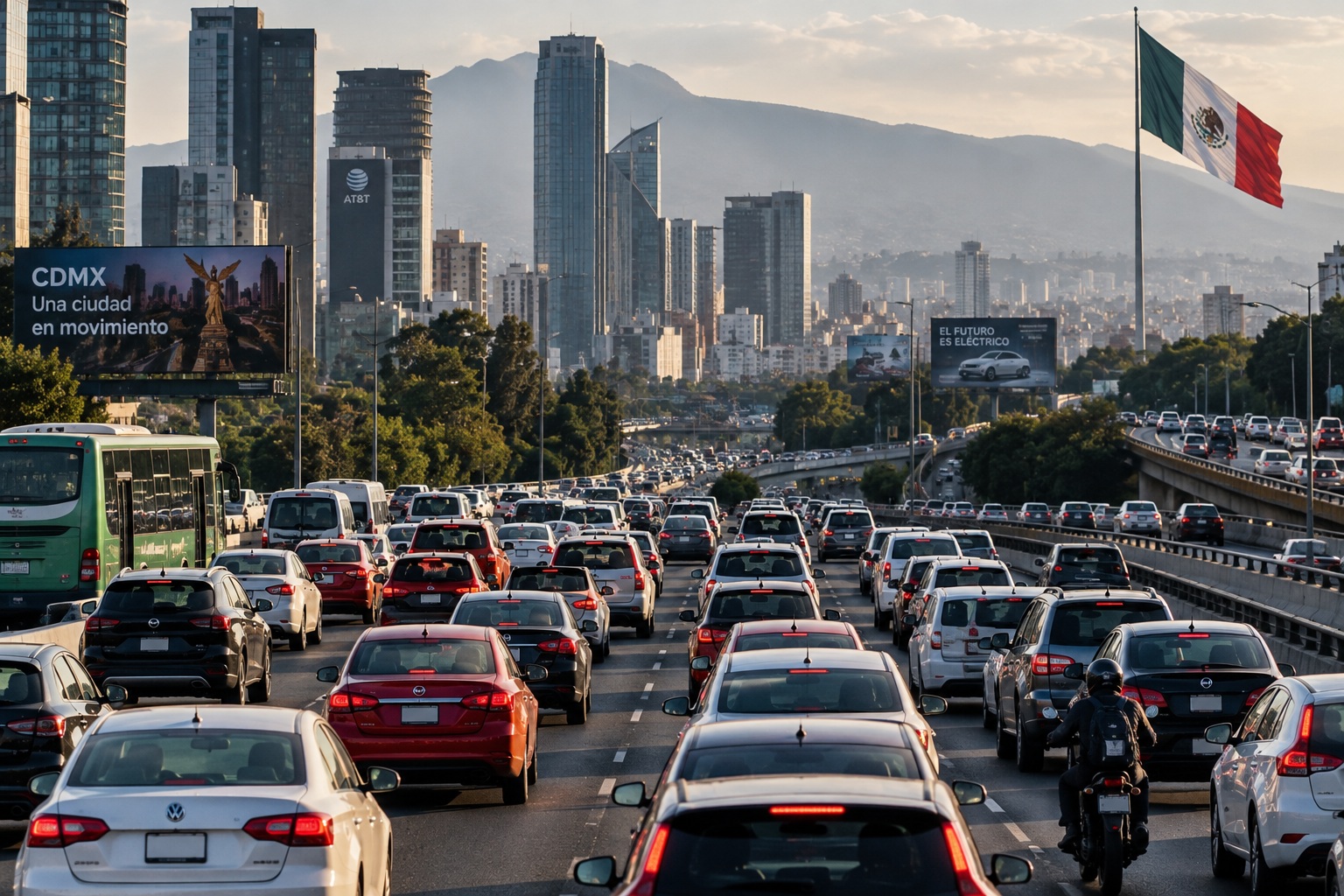 ¿Qué estados de México tienen más vehículos circulando y dónde está creciendo más el parque automotor?