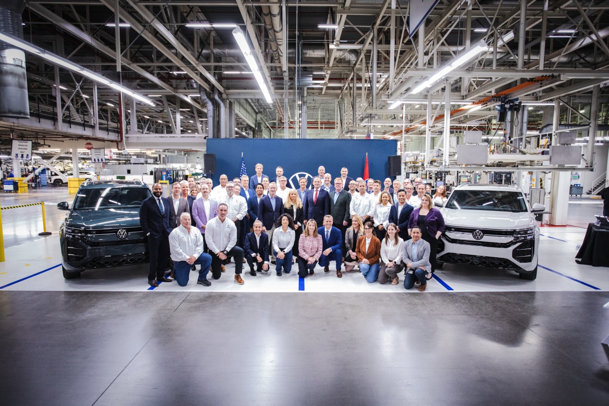 Volkswagen celebra en Chattanooga el ensamblaje de la totalmente nueva familia Atlas del 2027